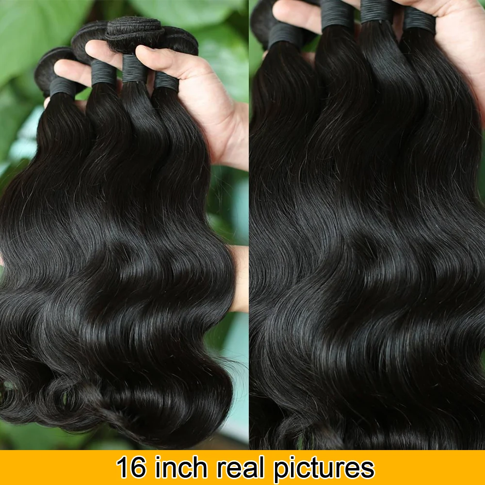 Qt Body Wave Bundels Met Sluiting Brazilian Hair Weave 3 Bundels Met Frontale Menselijk Haar Frontale Met Bundel Remy Haar extension