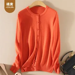 Cashmere Sweater Women Knitted Crochet Coat Female Jumper Pull Femme Hiver Jersey Casual Streetwear Single Breasted Cardigans