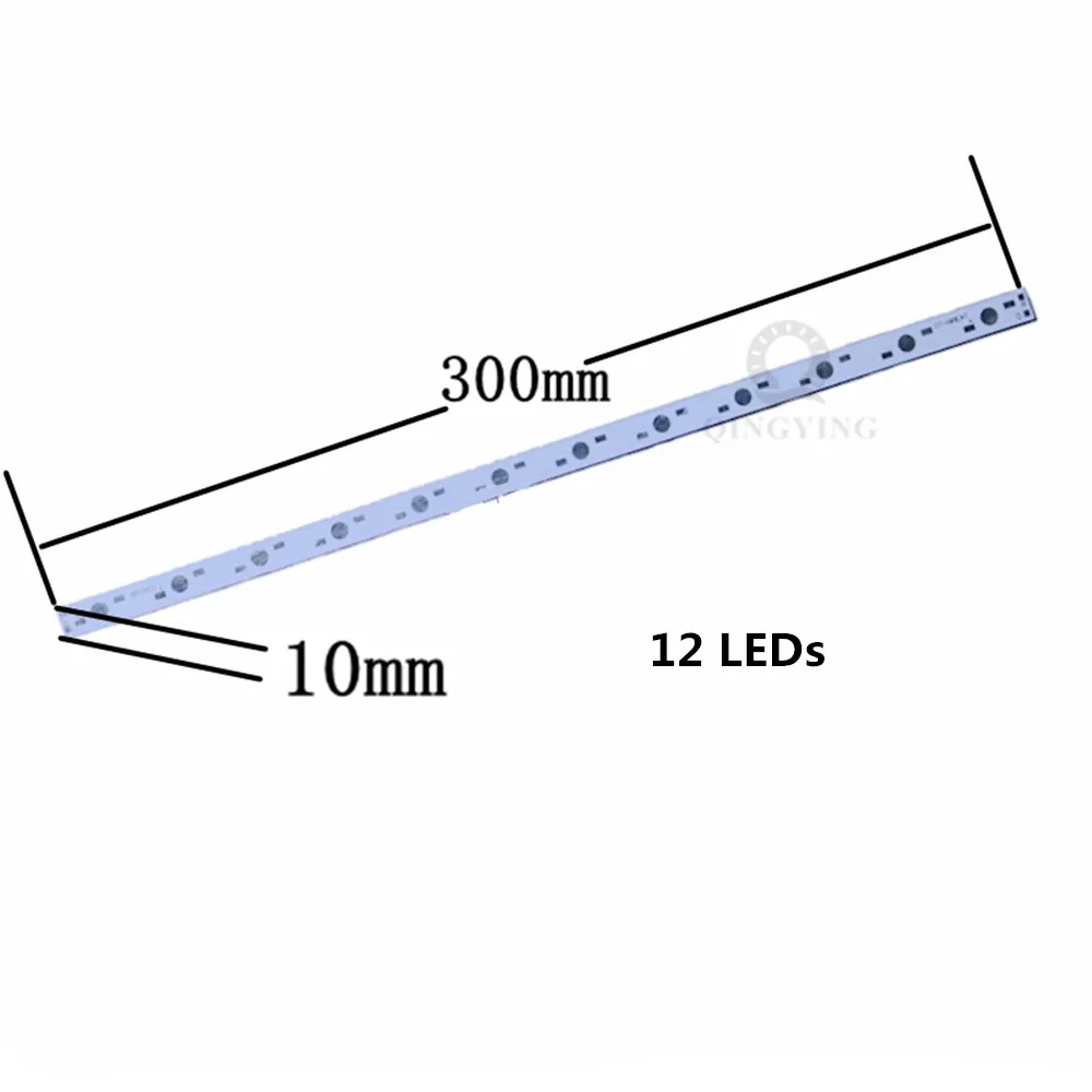 10-50pcs 1 3 5W LED  300MM Aluminum Base Plate PCB Board Substrate DIY For High Power Light Bead