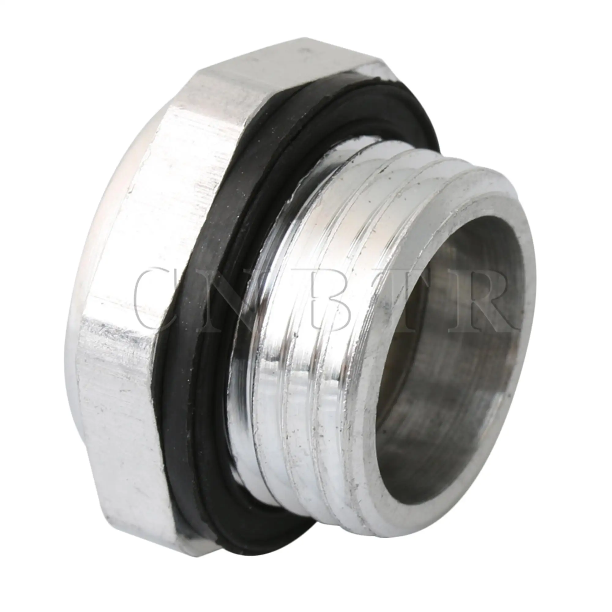 CNBTR 4Pcs Oil Level Gauge Sight Glass G1/2 Male Threaded AL Air Compressor Fitting