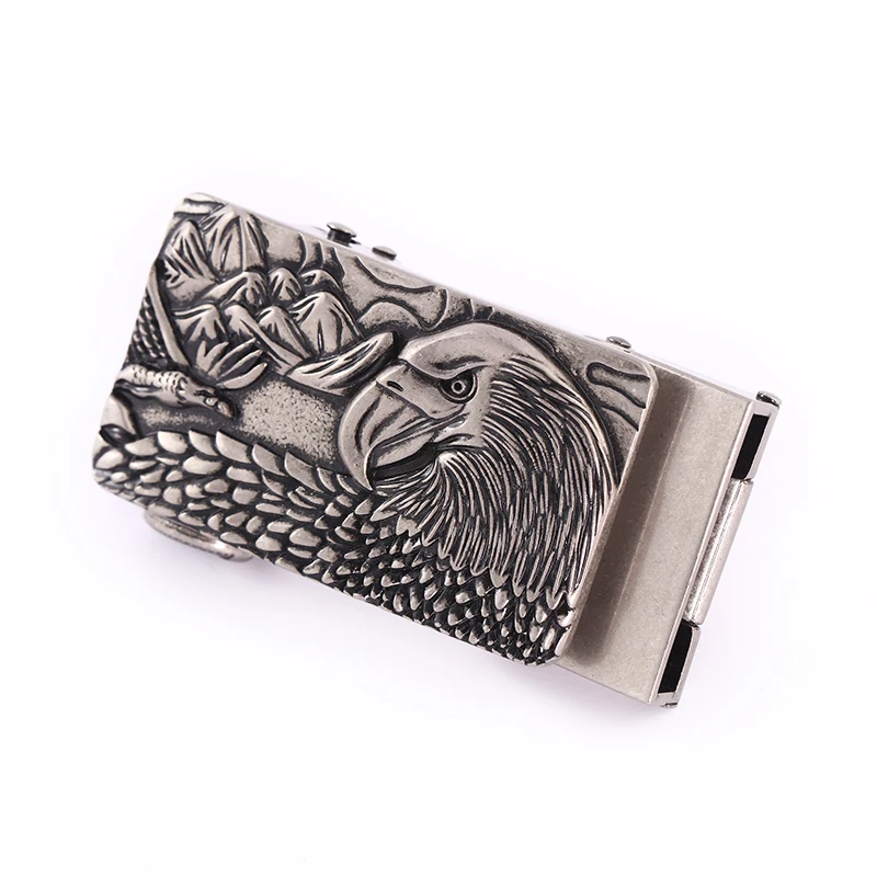 Western Cowboy Mountain Eagle Totem Zinc Alloy Belt Buckle Men's Accessories