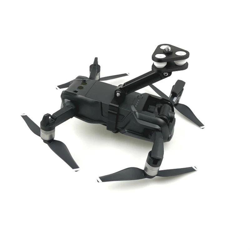 Soporte adaptador de soporte extendido para Dron DJI Mavic Air, Kit de accesorios de montaje colgante para cámara panorámica GoPro OSMO de 360 grados