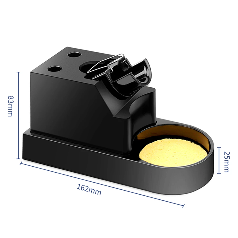 3 IN 1 Soldering Iron Stand Multi-function Soldering Iron Stand Cleaner Bakelite Material with Sponge For Solder Iron Handle