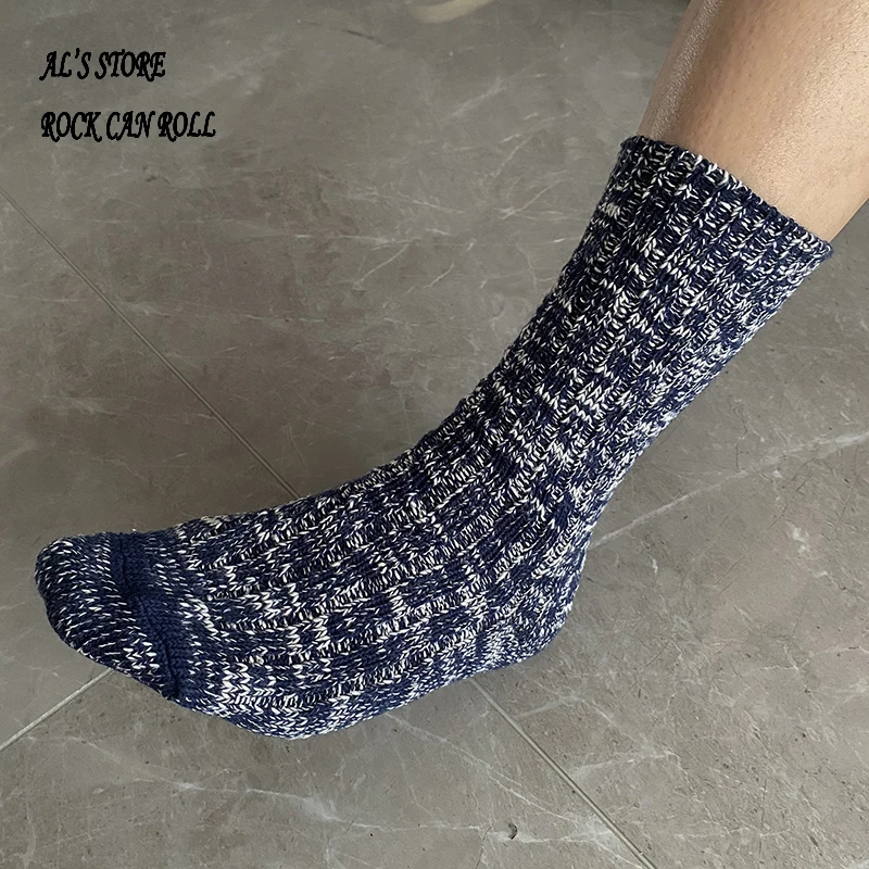 15054 Super Quality Cotton Flexible Winter Stockings Soft Thick Warm Stylish Durable Socks For Foot 24-28cm