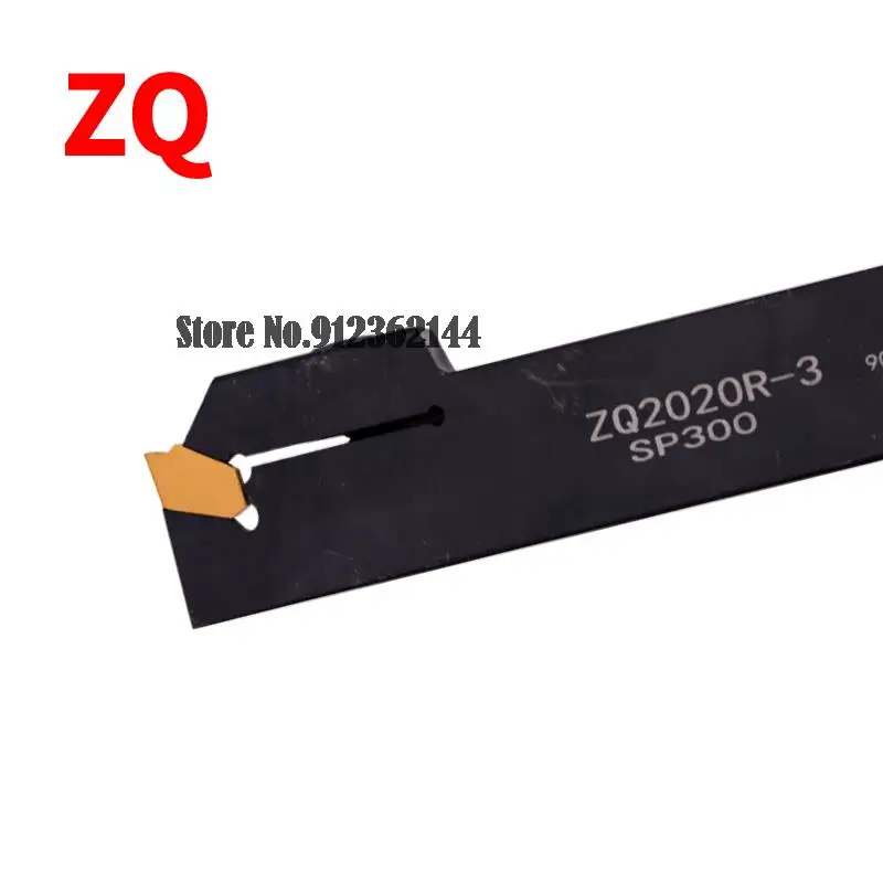 ZQ1616 ZQ1616R ZQ2020 ZQ2020R ZQ2525 ZQ2525R 2 3 4 5 Grooving Cutter Bar Turning Lathe Holder Slotting CNC Tools for SP Insert