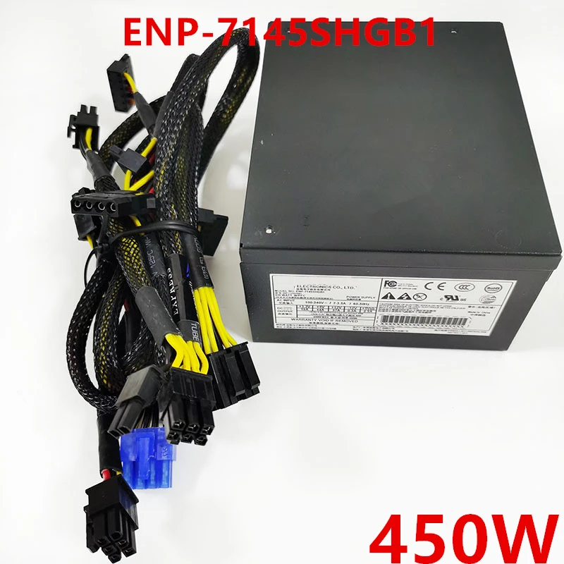 Original New PSU For Enhance SFX 450W Power Supply ENP-7145SHGB1