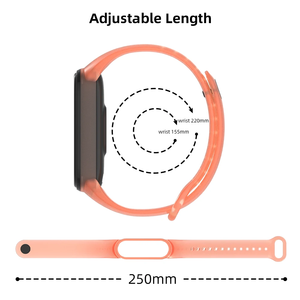 Strap for Mi Band 6 5 4 3 Silicone Wrist Bracelet for Xiaomi Mi Band 5 Pulseira Smart Wristband Xiomi Miband 4 Correa Opaska