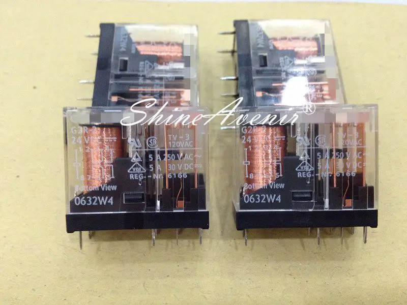 2pcs/lot Relay G2R-2-5VDC G2R-2-12VDC G2R-2-24VDC G6K-2F-5VDC G6K-2F-12VDC G6K-2P-5VDC G6K-2P-12VDC 5V 12V 24V New original