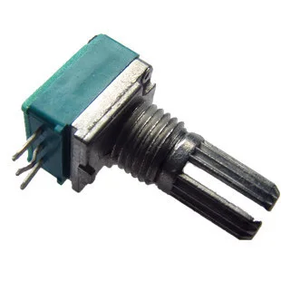 Potenciómetro ajustable de un solo canal de plástico RV097, resistencia de ajuste de volumen de un solo enlace, 5K10K50K20K B503B103
