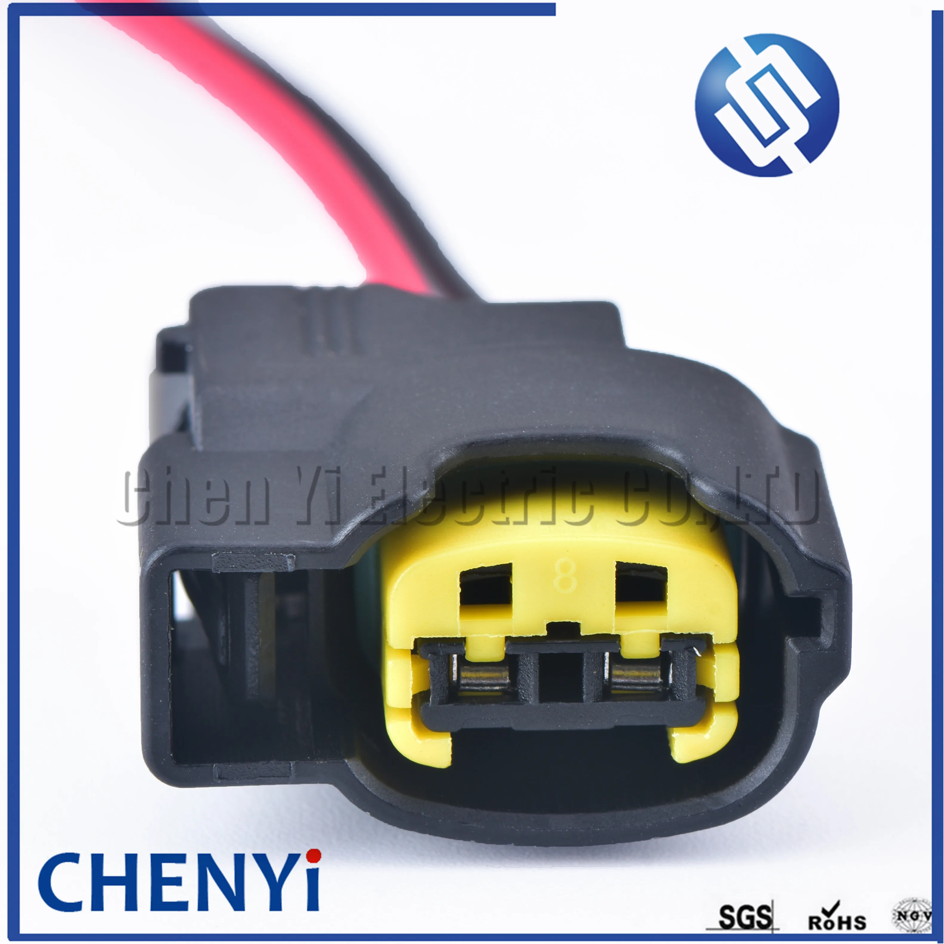 2 Pin Female Automotive Ignition Coil Plug Horn Socket Waterproof  Wire harness Connector 49093-0211 For Hyundai