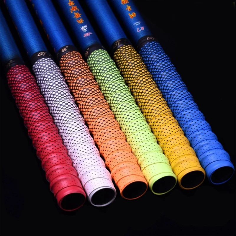 Camouflage Print Badminton Racket Sweat-absorbent Belt Rubber Non-slip Belt Baseball Softball Bat Handle Sticky Grip Wrap Tape