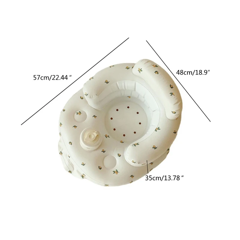 インフレータブルPVCベビーシート,バスルームのソファ学習ディナーチェア,腕立て伏せ