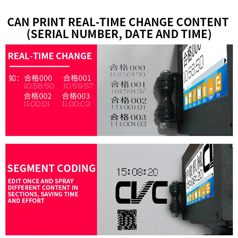 ZM-950 Smart Handheld Inkjet Printer Production Date Code Printer Price Tag Machine Number Digital Two-dimensional Code