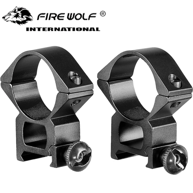 

30mm Rifle Scope Ring 20mm Rail Dovetail Mount Profile For Airsoft Tactical Hunting Rifle Laser Flashlight