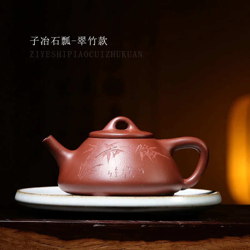 

★Yixing purple clay teapot Ladybug pure handmade raw ore teapot xufariang bottom trough qingjingzhou Ladybug teapot