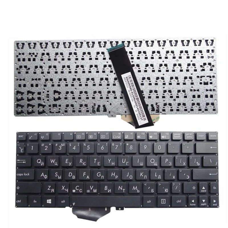 GZEELE NEW for ASUS X102BA X102 X102B RU russian keyboard black without frame