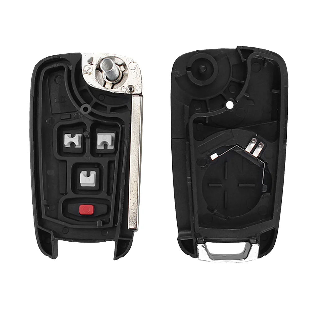 KEYYOU For OPEL/VAUXHALL For Astra J Corsa E Insignia Zafira C 2009 2010 2011 2012 2013 2016 Flip Folding Remote Key Case