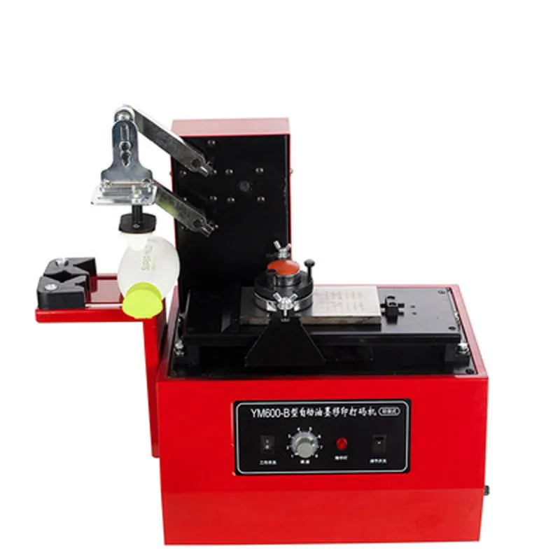 

2021 Desktop Electric Pad Printer Round Pad Printing Machine Environmental Protection Type Ink Printer Heat Printing Machine