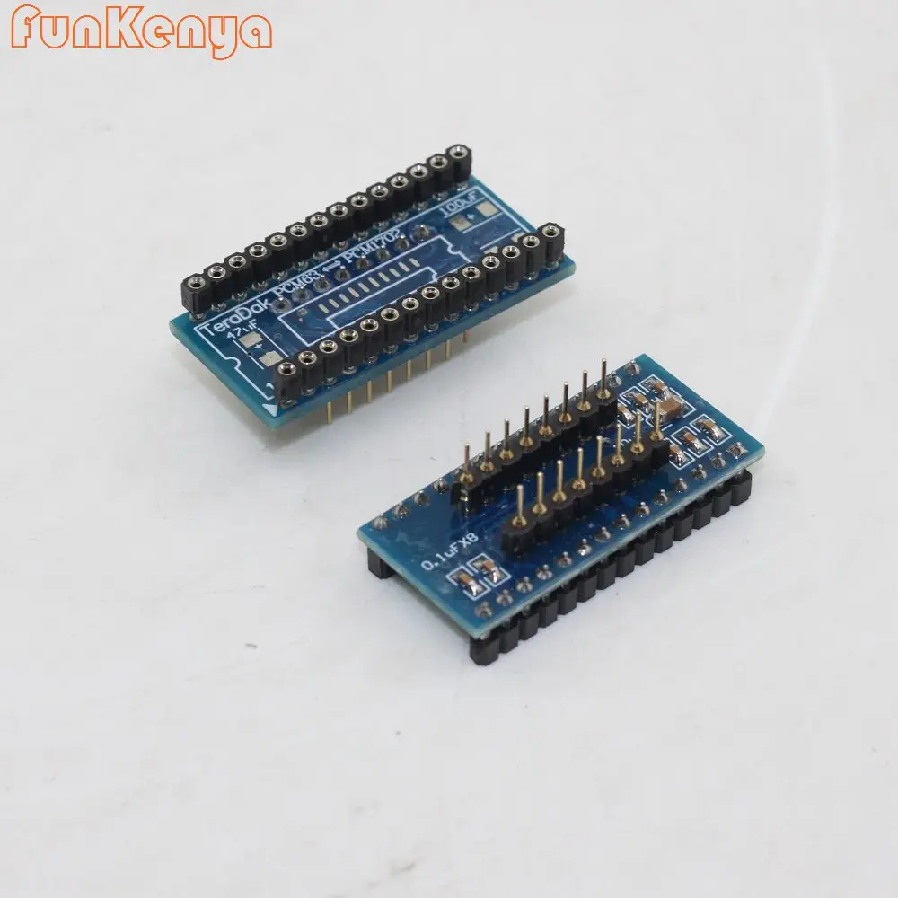 1 Pair Finsihed DAC Board PCM63 To PCM1702 / PCM1702 To PCM63 Decoding Chip Module ( No Chip )