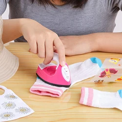 Mini Heat Press Machine Electric Iron DIY T Shirts Shoes Heat Transfer Craft Travel Small Clothing Fabric Steamer Machine