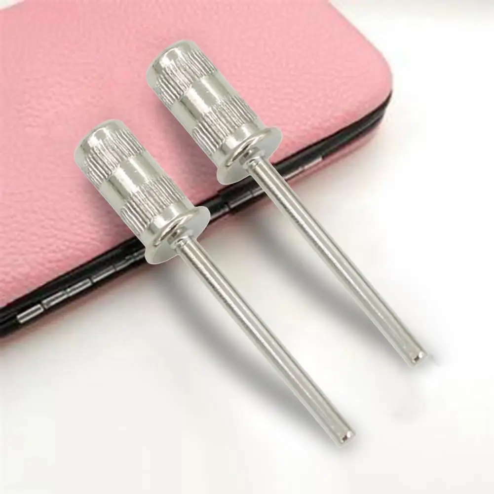 1 Pc Nail Drill Bit Heat-resistant Dust-proof Iron Durable Wear-resistant Electric Nail Drill for Home