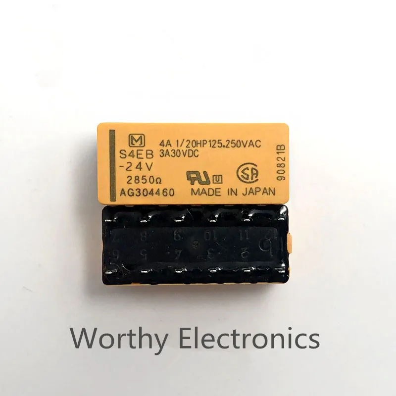 Free shiping   10pcs/lot    Relay  S4EB-24V