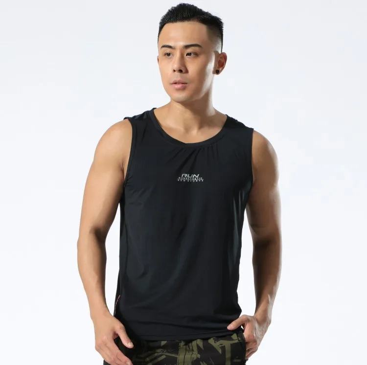 

Brand gym clothing singlets canotte bodybuilding stringer tank top men fitness shirt muscle guys sleeveless vest Tank top