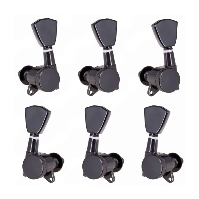 

3R3L Electric Acoustic Guitar Tuner Strings Button Tuning Pegs Keys Musical Instruments Parts Accessories