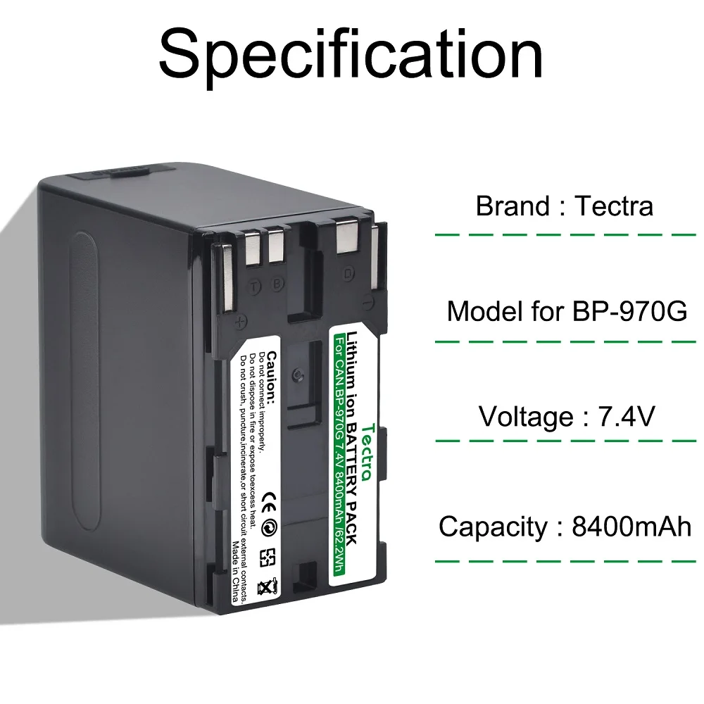 Imagem -04 - Micro Bateria de Usb Bp-970g Bp-975 com Porta 5v para Canon Eos C100 Mark ii Gl2 Xf100 Xf105 g1 xl H1a Etc