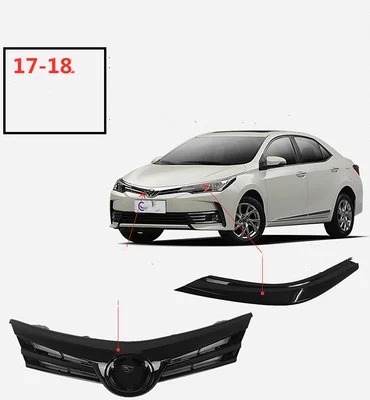 Griglia paraurti anteriore per Toyota Corolla Levin 2007-2018 accessori auto griglia radiatore