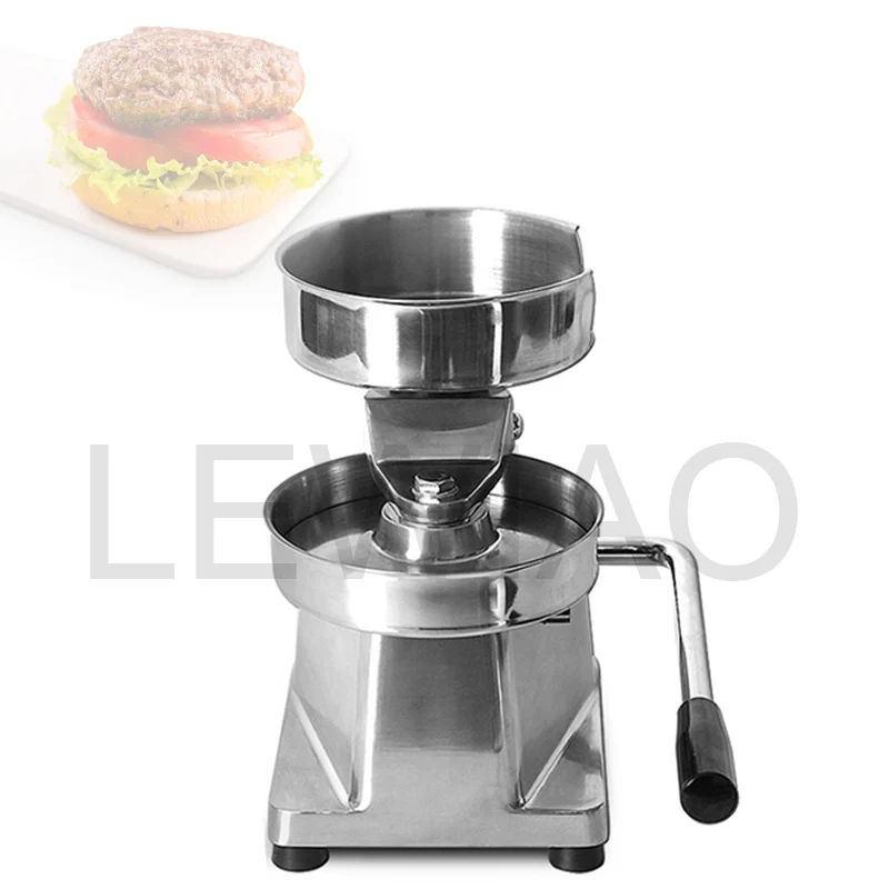 Высокопроизводительная ручная машина для производства гамбургеров Машина для формования гамбургеров