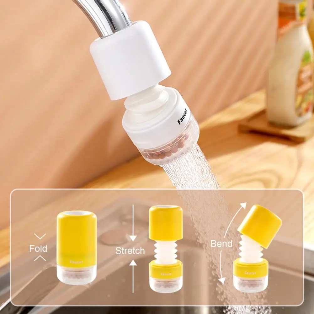 หัวก๊อกน้ำ Extender Splash-Proof Anti-Leakage ก๊อกน้ำห้องครัว Bubbler Extender น้ำกรองก๊อกน้ำอุปกรณ์เสริม