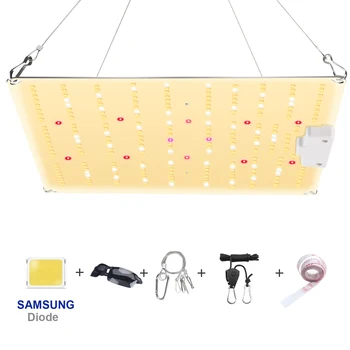 600W 800W นำเติบโตแสงกับ Samsung ไดโอดสเปกตรัมเต็มรูปแบบคณะกรรมการควอนตัมเงียบใช้สำหรับในร่มเต็นท์เรือนกระจกพืช hydroponic