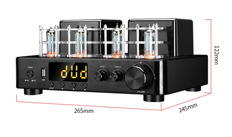 PMA-655 AC220V 100W + 100W 6F2 домашний Bluetooth 5,0 APE декодирование без потерь HIFI трубчатый усилитель коаксиальное волокно USB вход