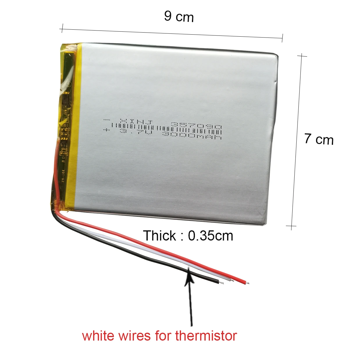 3.7v 180mah lítio polímero lipo li bateria 501235 para diy óculos mp4 alto-falante bluetooth fone de