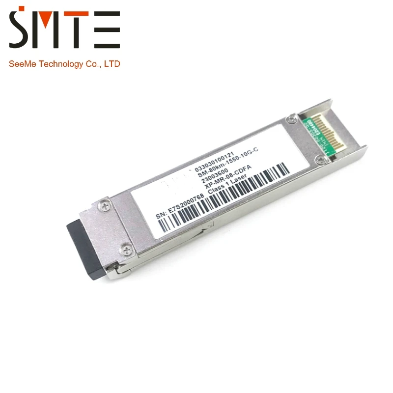 

Original 033030100121 SM-80km-1550-10G-C XFP-MR-08-CDFA Fiber Optical module Class 1 Laser