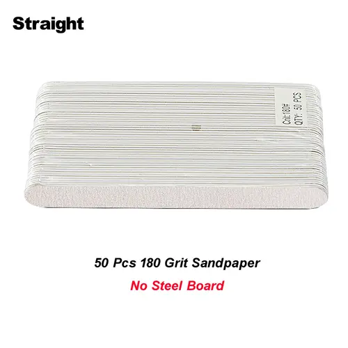 50Pcs/Lot Replaceable Nail File Strong Sandpaper Pedicure Limes Professional Removalble Pads With Metal Board For Manicure Tools - Image 12