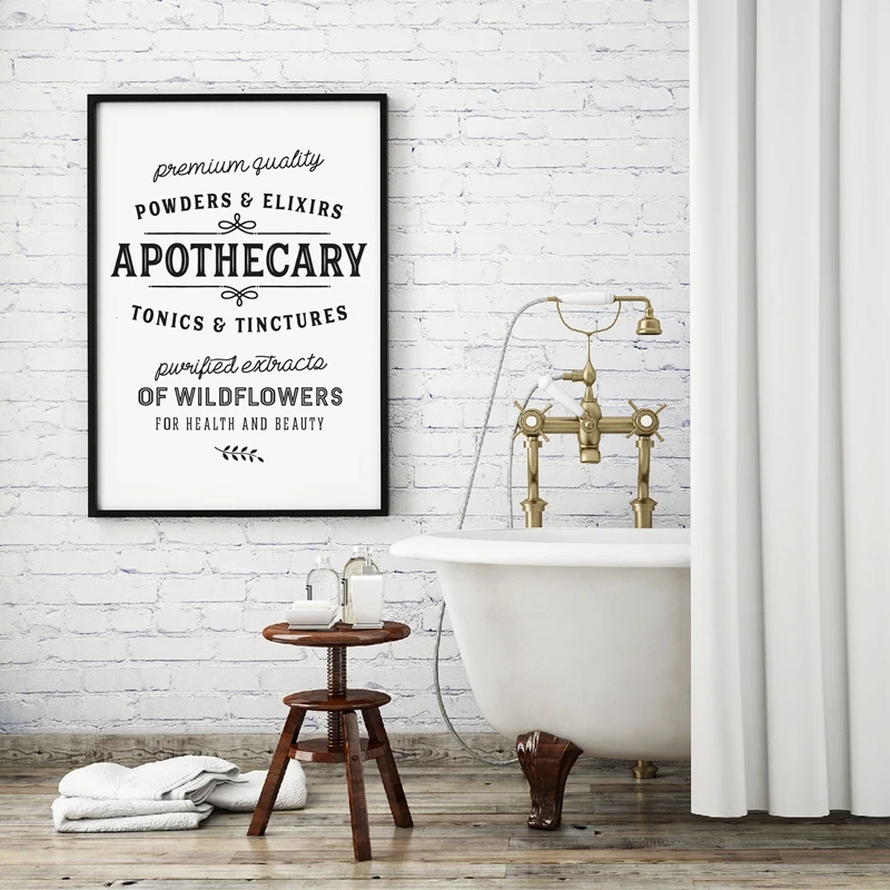 Toilet Rules Wall Art Canvas Painting Modern Funny Bathroom Rules Sign Poster Prints Toilet Humour Picture Bathroom Home Decor