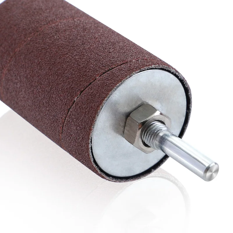 #80 #120 Sanding Drum Set 20pcs/25pcs Sanding Mandrels 5 Sizes Sandpaper Belt for Engraving Polishing Rotary Tool with Case