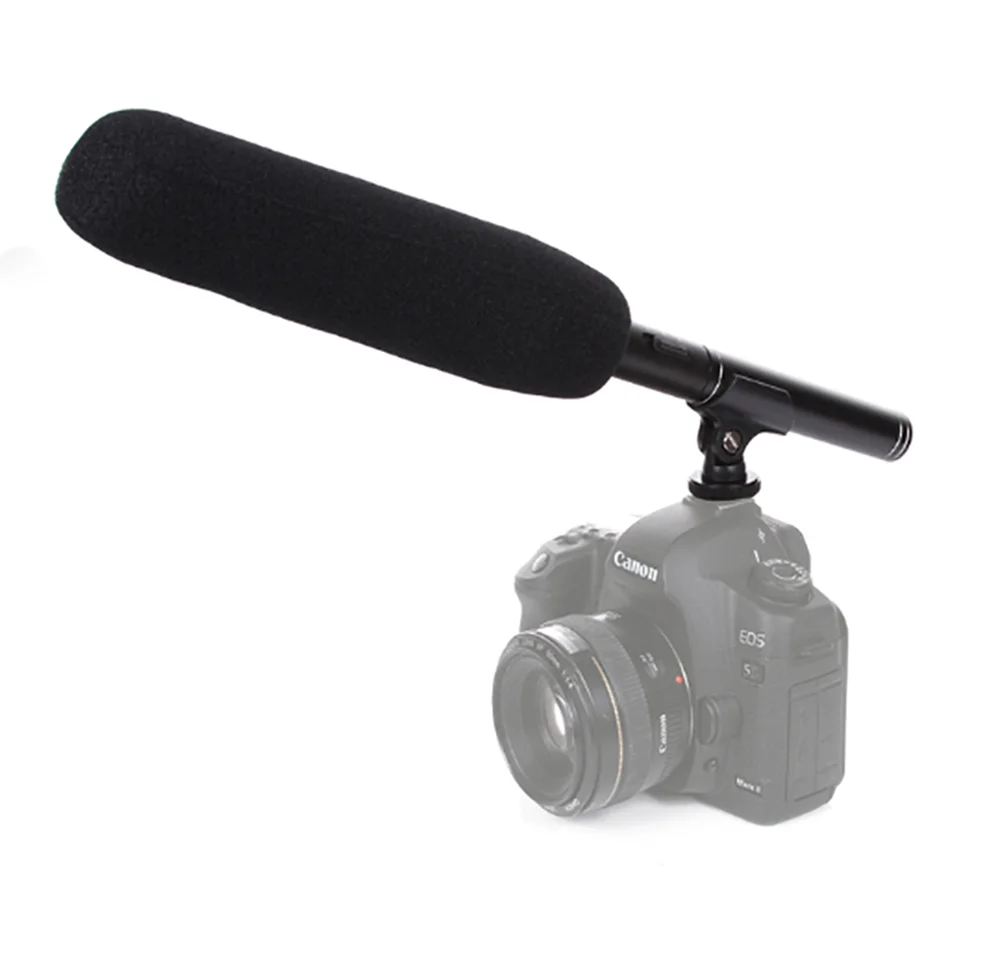 GAM-CF01 Best selling Unidirectional System handheld Interview shotgun Microphone with Sponge Cover