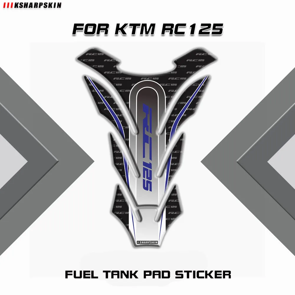 

Motorcycle anti-scratch decorative fuel tank stickers 3D stickers suitable for KTM RC125