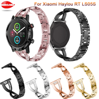 New Stainless Steel Metal Strap For Xiaomi Haylou RT LS05S Smart Watch Wrist Strap For Xiaomi Haylou RT LS05S Accessories Correa