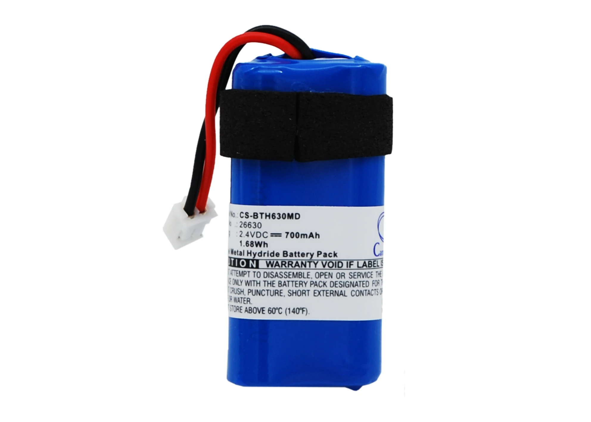 Replacement Battery for Rainin Controller PX-100, Pipet-XTM, 17011746 2.4V/mA ,