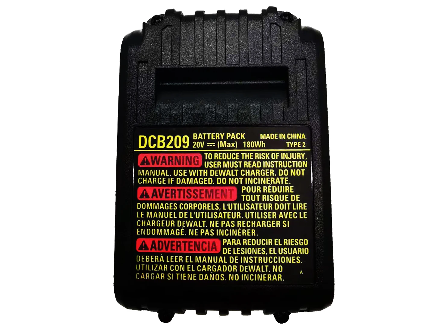 9.0Ah 20v Dewalt Tools Enhanced Edition Replacement Batteries Pack DCB200 DCB606 Cordless Drill Tool Backup Rechargeable Battery