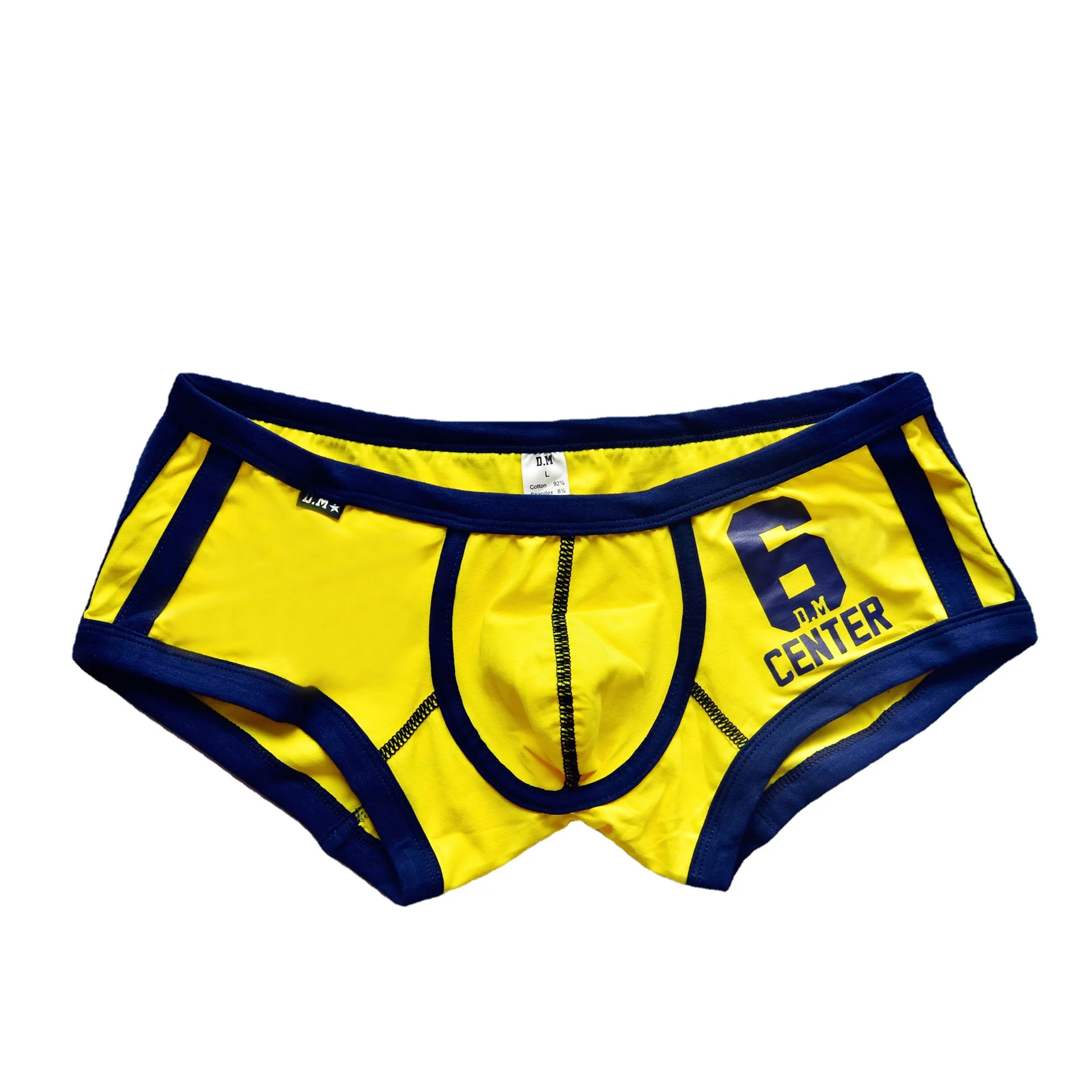 

Men's Underwear Fashion Low Waist Sexy Sports Cotton Letter Boxers