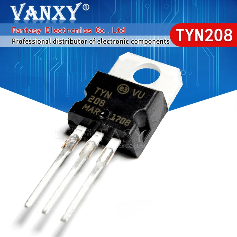 10PCS TYN625 TO-220 TYN625RG TYN610 TYN610 TYN612 TYN208 TYN412 TYN812 TYN840 TYN825 TYN1225 TYN816 TYN1012 TYN408 TYN410 TYN616