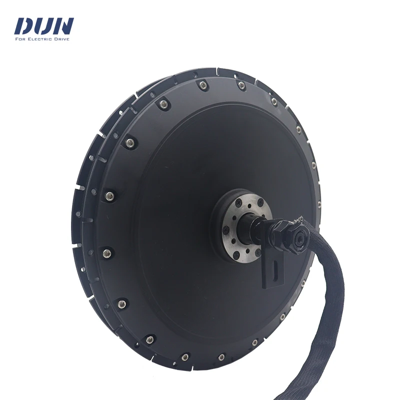 

Motorcycle In-Wheel QS273 BLDC Motor Rated 4KW Peak 8KW 152mm Dropout