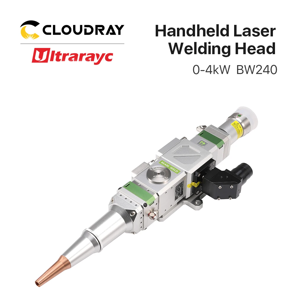 Ultrarayc Raytools BW240 Handheld Laser Schweißen Kopf 0-4kW Für Laser Schneiden Maschine CL100/150 FL200/250/300/400