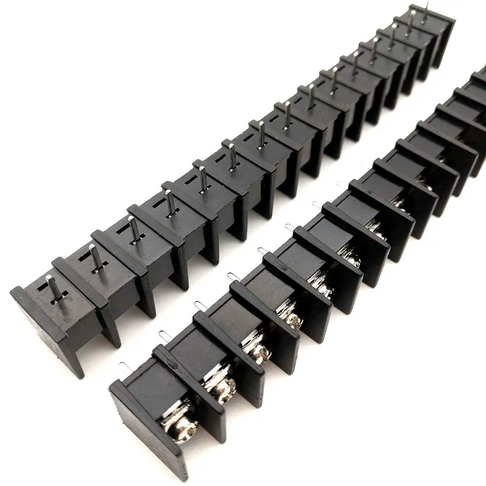 50Pcs Barrier Schraube PCB Terminal Block Pitch 8,25mm KF35C DG35C Gerade 2/3/4/5/6/8P/10 Pin Draht Stecker Bornier Kabel 20A – Detail 5