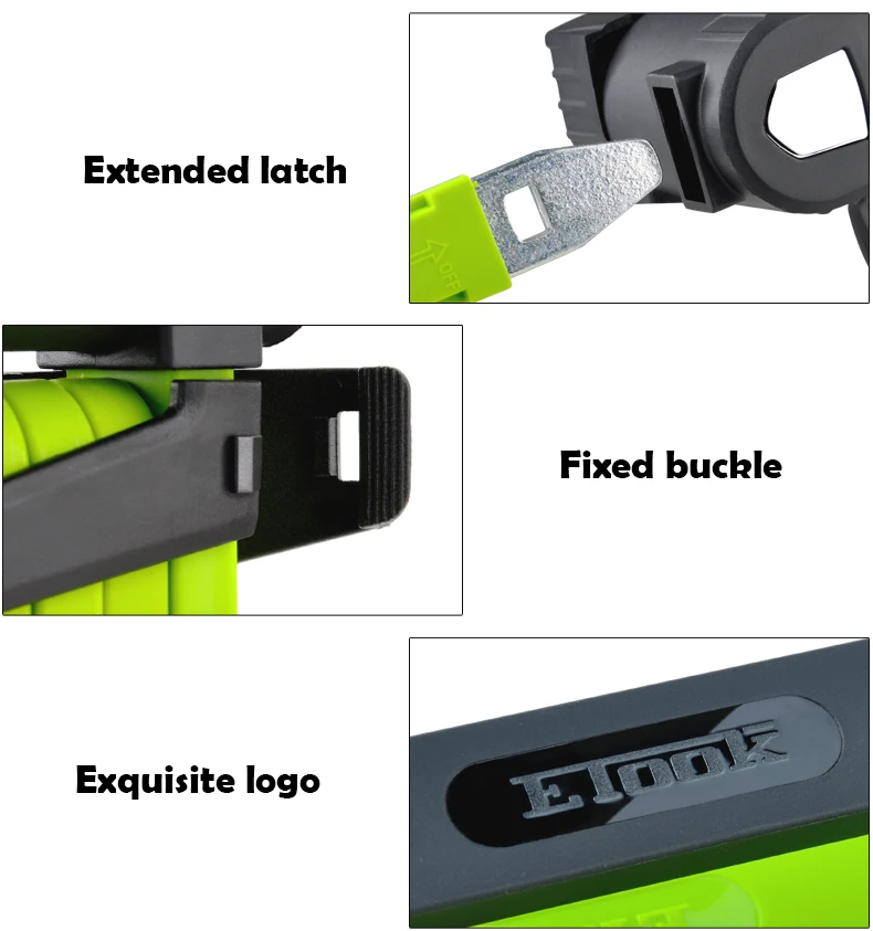 ETOOK Bicycle Lock Folding Chain Lock Anti-theft Scooter Motorcycle E-bike Joint Lock Anti-shear MTB Bike Lock Bike Accessories